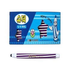 핫세언니 채점색연필 보라 12자루 채점색연필보라