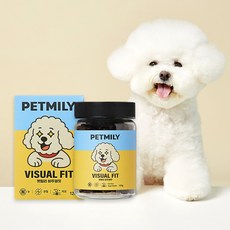 펫밀리 강아지영양제 눈 관절 피부, 1개, 종합영양제, 60정