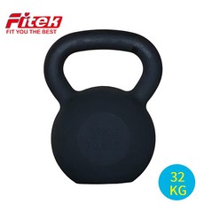 32公斤鑄鐵壺鈴 32KG壺鈴 經典專業核心健身重訓器材, 1個