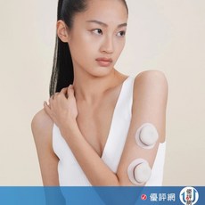 YUMBOND 石墨烯溫感迷你溫灸儀 艾灸儀 熱敷器 無線溫灸儀 石墨烯溫灸儀, 1個, 灸頭x2+貼片x10對