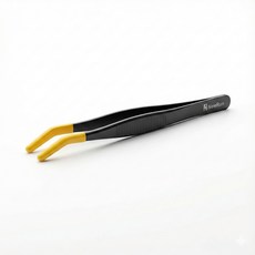 NRC 파충류핀셋 마우스롯방지 일자형 20cm, 1개, 블랙