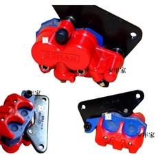 KYMCO 光陽 原廠 LEA1 -700 MANY 110 水鑽 CANDY 110 前煞車卡鉗, 1個, 紅