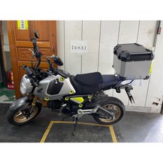 HONDA MSX 3代 Grom 後架 貨架 鋁箱 途者 43 銀色, 1個