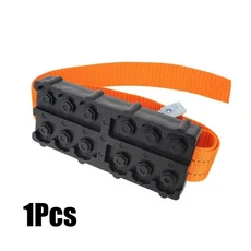 얼음길용 타이어 체인 스트랩 자동차 트랙션 비상용 모래길용 내구성 있는, 1개