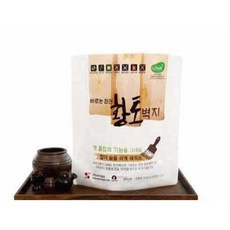 바르는 천연 황토 페인트 벽지 친환경 황토 페인트 5KG 10색상, 황토색