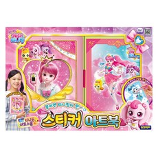 아이오이 캐치티니핑 스티커 아트북, 혼합색상, 1개