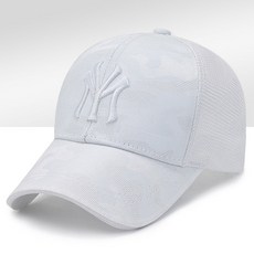 트랜드락 시원한 워터파크 메쉬캡 모자, 화이트, 1개