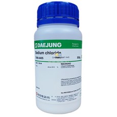 염화나트륨 99% Sodium chloride (7548-4405) EP 500g 시약 화공약품