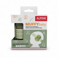 ALPINE HEARING PROTECTION 嬰幼兒隔音耳罩, 橄欖綠, 1個