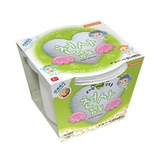 하양 흰색 점토 만들기 천사점토 140g 촉감놀이 찰흙 미술교구for91uPj