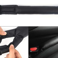 차량 좌석 틈새쿠션 차량시트틈새막이, 블랙