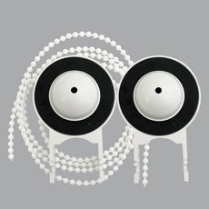 양변기 덮개 PVC 마개 2개 + 변기구슬줄 총120cm