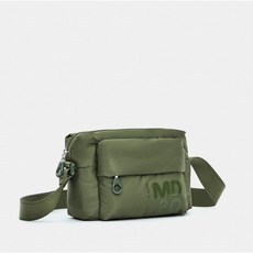 Mandarina Duck MD20 Balloon Small shoulder bag with pocket Military Green ONTT7