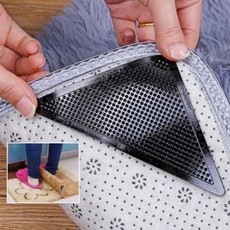 러그밀림방지 카페트 러그 매트 고정 패드 밑깔판 4개