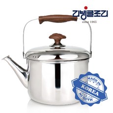 리빙글로리 오아시스 주전자 국내생산, 3L, 실버, 1개