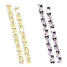 My Melody 三麗鷗口罩掛繩組, Pom Pom Purine 2ea + Kuromi 2ea
