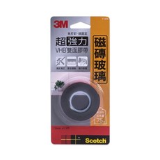 3M-Scotch 超強力雙面膠帶 凹凸面專用 V1905透明 塑膠/瓷磚適用, 1個, 玻璃瓷磚1804(橘)