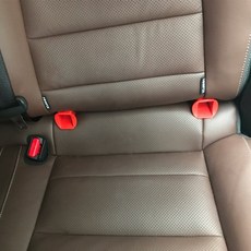 차량용 카시트 연결 아이소픽스 브라켓 2개 1세트, 레드 (2개 1세트), 레드 (2개 1세트), 1개