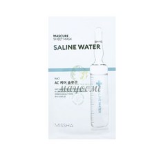 미샤 마스큐어 AC케어 솔루션 시트 마스크 살린워터, 1개, 1개입