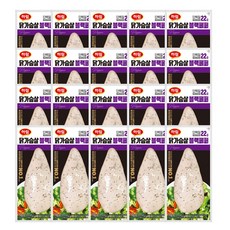 하림 닭가슴살 블랙페퍼 110g, 100g, 20개