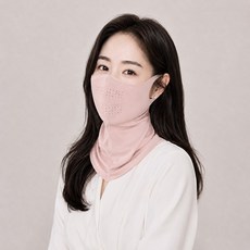 하피도 옆빛가드 자외선차단 마스크 여성 운전용 얼굴 햇빛가리개, 2개, 핑크+핑크