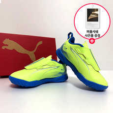 푸마 키즈 축구화 울트라5 플레이 V TT 주니어 신고벗기편한 찍찍이 풋살화 신발장방향제 증정