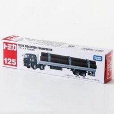 TAKARA TOMY 多美小汽車 ISUZU GIGA 木頭搬運車 TM125A3, 1個