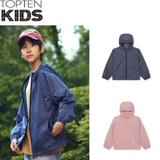 [백화점 정품] 탑텐키즈 아동자켓 공용) 초경량 UV 프로텍션 후드 점퍼 MKF3JJ3011