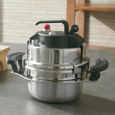 스칸디노티아IH압력가마솥 특가스칸디노티아IH압력 가마솥(1.2L/34인용)+대나무뚜껑/받침, 1.2L, 1개, 스테인리스