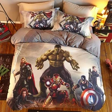 벌집 패턴 침구 세트 붉은 빛나는 이불 커버 청소년/성인용 추상 기하학 디자인 (143옵션)