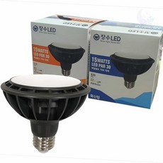 PAR30 컨버터내장전구 집중형 LED 장수램프15W, 전구색 오렌지색