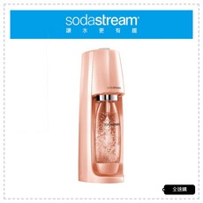 Sodastream Spirit 氣泡水機 珊瑚橘 自動扣瓶設計 免插電