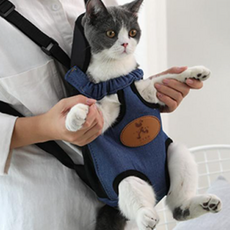 Intellipet小狗背帶貓咪背帶, 藍色
