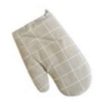 주방 모던스타일 오븐 장갑, 1개, 그레이체크무늬