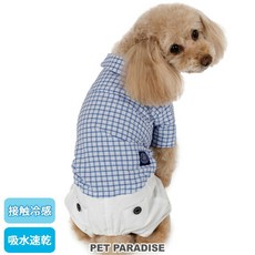 貝果貝果 日本 Pet Paradise 代理 J.PRESS 夏季格紋工裝連身褲 [D18290], 1個