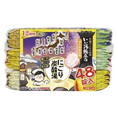 Hakugen Earth 白元 溫泉之旅碳酸入浴劑 12款 各4入, 1個, 2.16kg