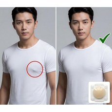 차차앤코 남자 니플밴드 남성 니플패치 초슬림 5cm 숨쉬는 에어홀 통풍 유륜 보호 무점착 매너밴드, 1개