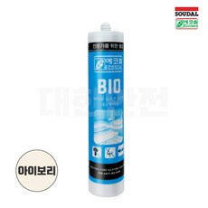 수달 에코씰 바이오 아이보리 실리콘 친환경 곰팡이방지 욕실용 방수 실리콘 + 노즐, 1세트