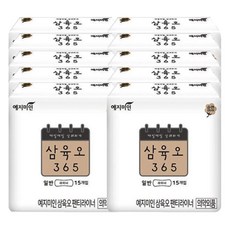 예지미인 365 팬티라이너, 일반, 15개입, 120개