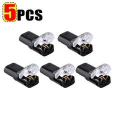 50/1pcs 잠금 버클이있는 이중 와이어 플러그인 커넥터 가능 LED 2 핀 범용 컴팩트, 01 2P 대상, 01 라인 커넥터, 03 5pcs