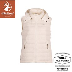 Wildland 荒野 女 700FP 可拆帽 輕暖 羽絨背心