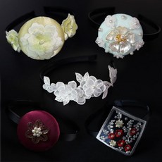 금동이 고급 머리띠 아동 유아 어린이 아기 돌 전통 남아 여아 소품 한복