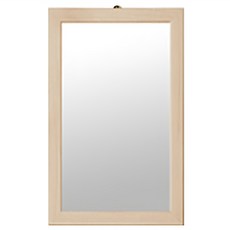 方形粗框壁鏡, 楓