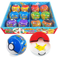 포켓몬스터 피카츄&친구들 피규어 랜덤 뽑기 가챠, 6개