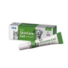 Hi-Q pets 皮膚護理凝膠 藻膚好 舒緩敏感肌膚 呵護愛犬皮膚健康, 1個, 15g單支外盒包裝完整