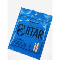 ORPHEE 電吉他弦 套弦 RX15(09-42) RX15-C(09-42), 1個, RX15