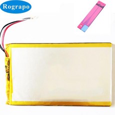 3.7V 4100mAh 배터리 Prestigio 멀티패드 PMP5570C (7.0 프로 듀오) 태블릿 PC 5 와이어 플러그 pc용, 한개옵션0