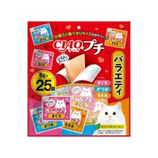 CIAO 貓零食 貓點心 貓咪獎勵點心 貓咪專用 貓肉, 200g, 1個, 噗啾貓肉泥片 綜合包