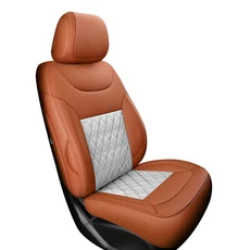 스즈키 스위프트 이그니스 SX4 그랜드 에스쿠도 키자시 S-크로스 비타라 알리비오 자동차 시트 커버 맞춤, 01 인조 가죽, 01 사계절, 04 1PC-Orange