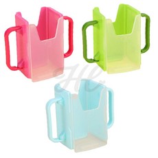 손잡이 팩 음료 홀더 휴대용 케이스 접이식 보관